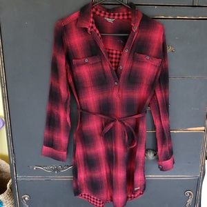 Eddie Bauer Flannel Tunic